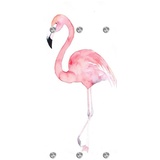 queence »Flamingo«, mit 6 Haken, 50 x 120 cm bunt