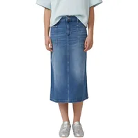 s.Oliver Midi-Jeansrock Damen Blau 38