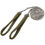 Handkettensäge mit paracord griff Kettensäge Ast-Säge Gartensäge 36inch/16 Zähnen aus Stahl Outdoor für Camping Garten Survival. (36inch-16 zähnen)