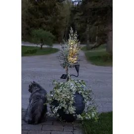 star trading deutschland gmbh Solar Garten Spotlight Kunststoff H 34 cm 1er Set schwarz