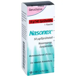 Nasonex 50 Ug/sprühstoß Nasenspray Suspension 18 g