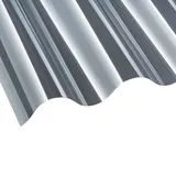Scobalit Polycarbonat Wellplatten klar P5 Sinus 177/51 0,8mm 920 x 2000