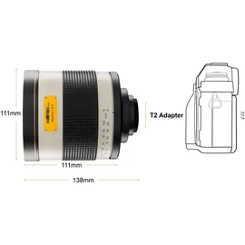 Walimex Spiegeltele 800mm F8,0 Nikon Z