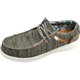 Fusion Mokassins Schnürschuhe in Grau 43 EU