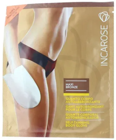 Incarose Maxi Bronze Selbstbräunungshandschuh Körper 1 Stück