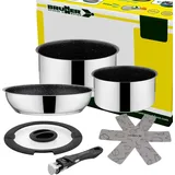 Brunner Academy NG Topf-Set 6-tlg. Bratpfanne + 5 x Kochtopf
