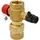 CALEFFI Kappenventil 3/4 Zoll 1,33 bar 0 l Gelb