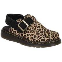 Dr. Martens Airwair Dr. Martens Jorge 2 Clogs Pantolette braun LEO 41088200 für Damen, animal, Größe 39 EU