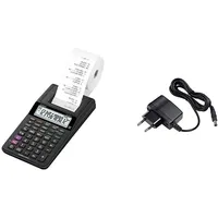 Casio HR-8RCE-WE Druckender Tischrechner schwarz