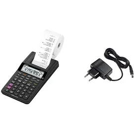 Casio HR-8RCE-WE Druckender Tischrechner schwarz