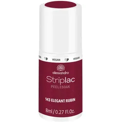 Alessandro Striplac Peel or Soak 143 Elegant Rubin - Vegan