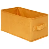 5five simply smart 5five - korb samt 15x31cm "mix n modul" gelb