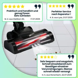 casativo-tech Casativo 2in1-Akku-Handstaubsauger rot/schwarz