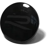 Volkswagen 5H0601171A721 Nabenkappe (1 Stück) Radnabenkappe Nabenabdeckung Alufelge schwarz/grau, mit R-Logo