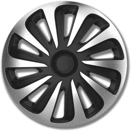 PETEX RB553514 Radblenden 14Zoll, schwarz/silber