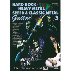 Hard Rock, Heavy Metal, Speed und Classic Metal Guitar, m. Audio-CD. Bd.3