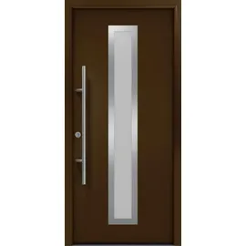 Hörmann EcoStar ISOPRO Secur IPS 700S links 110 x 210 cm terrabraun