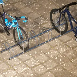 Monzana Fahrradständer für 6 Fahrräder - 30-65 mm Reifenbreite