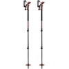 Haute Route 3 Skistöcke, dark Anthracite-dark red-black, 110-150cm