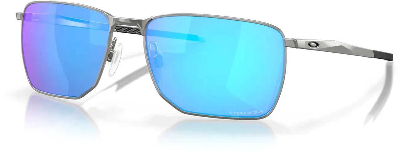 Oakley Ejector Sapphire, Sonnenbrille - Grau/Schwarz Blau/Violett-Verspiegelt