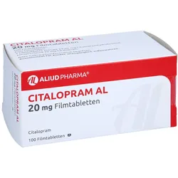 Citalopram AL 20 mg Filmtabletten 100 St