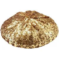 w widmann milano party fashion Baskenmütze aus Pailletten Erwachsene Einheitsgröße