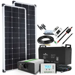 Offgridtec® Autark M-Master 200W Solaranlage - 1000W AC Leistung... - 0% MwST. (Angebot gemäß §12 USt Gesetz.)