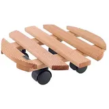 WAGNER® design yourself Pflanzenroller COUNTRY GH 0182 Holz hellbraun rund 30,0 x 8,2 cm