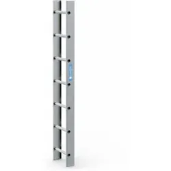 ZARGES Dachleiter 2.0 m Alu natur 7 Sprossen