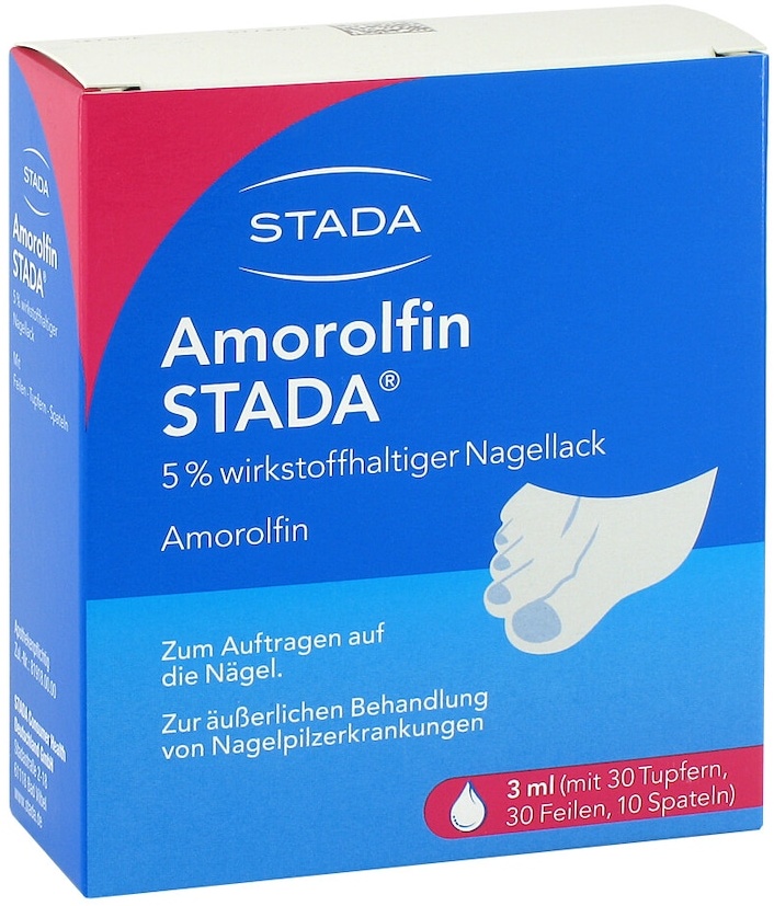Stada AMOROLFIN 5% wirkstoffhaltiger Nagellack Nagelpilz 003 l