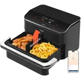 COSORI DualBlaze TwinFry 10 l Schwarz/Silber