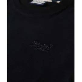 Superdry Essential Logo EMB T-Shirt Herren schwarz / schwarz