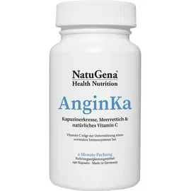 NatuGena AnginKa Kapuzinerkresse + hochdosiertes Vitamin C Kapseln 240 St.