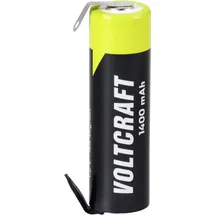 VOLTCRAFT Akku Mignon (AA) U-Lötfahne NiMH 1,2V 1400mAh