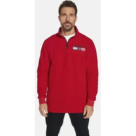 Jan Vanderstorm Fleece-Sweatshirt SIETSE rot- 80/82