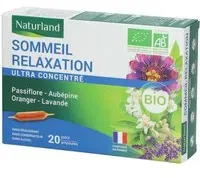 Naturland SOMMEIL RELAXATION Ampoule(S) Buvable(S) 20x10 ml