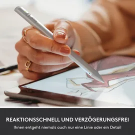 Logitech Crayon digitaler Zeichenstift für iPad grau