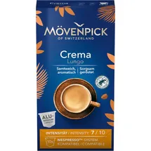 Mövenpick Crema Lungo Kaffeekapseln 10 St.
