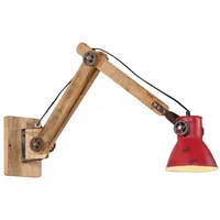 VidaXL Wandleuchte 25 W Rot 96x15x20 cm E27