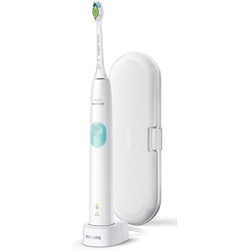Philips Schallzahnbürste Sonicare ProtectiveClean 4300 – Elektrische Zahnbürste weiß