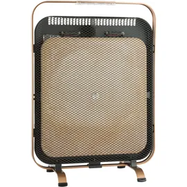 Klarstein HeatPal Marble Blackline Infrarot-Heizung 1300W Wärmespeicher Marmor Aluminium