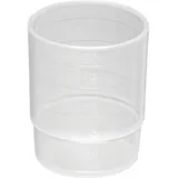 Helmut Schwarz GmbH Mehrweg-Medikamentenbecher 0,025 l Blau 60 St.