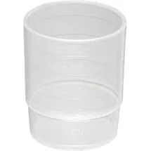 Helmut Schwarz GmbH Mehrweg-Medikamentenbecher 0,025 l Blau 60 St.