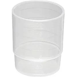 Helmut Schwarz GmbH Mehrweg-Medikamentenbecher 0,025 l Blau 60 St.
