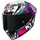 KYT KX-1 Race GP Bastianini Replica 2023 Schwarz/Lila/Pink/Weiß XS