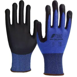 AS Arbeitsschutz Nitras Skin Flex 6640 CUT 5 - VPE 10 Paar - verstärkte Daumenbeugen, hoher Schnittschutz, Größe:10 (XL)