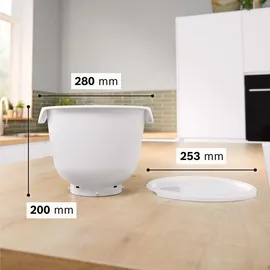 Bosch Kunststoff-Rührschüssel MUZS6KR Weiß