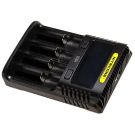 Nitecore UMS4 Ladegerät - Black - One Size