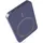EMOS Powerbank 5 000 mAh WI 522 mit Magnet - magnetischer externer Akku mit Passthrough und Wireless-Charging USB-C-Ausgang inkl. USB-Datenkabel - für iPhone, iPad, Smartwatches - blau