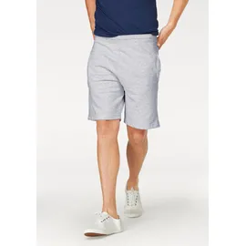 FRUIT OF THE LOOM FRUIT OF THE LOOM, Herren, Gr. L (48/50), N-Gr, grau (hellgrau, meliert), Sweatware, Obermaterial: 80% Baumwolle, 20% Polyester, meliert, unifarben, bequem kniefrei, Hosen Sweatshorts, Sommerhose in bequemer Form